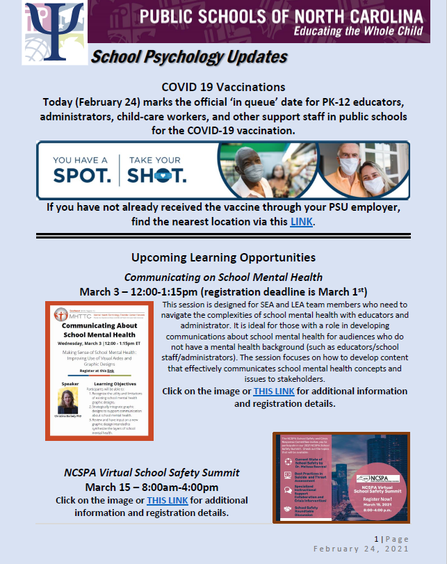 NC School Psychology