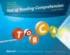 Test of Reading Comprehension, 4th Edition (TORC-4)