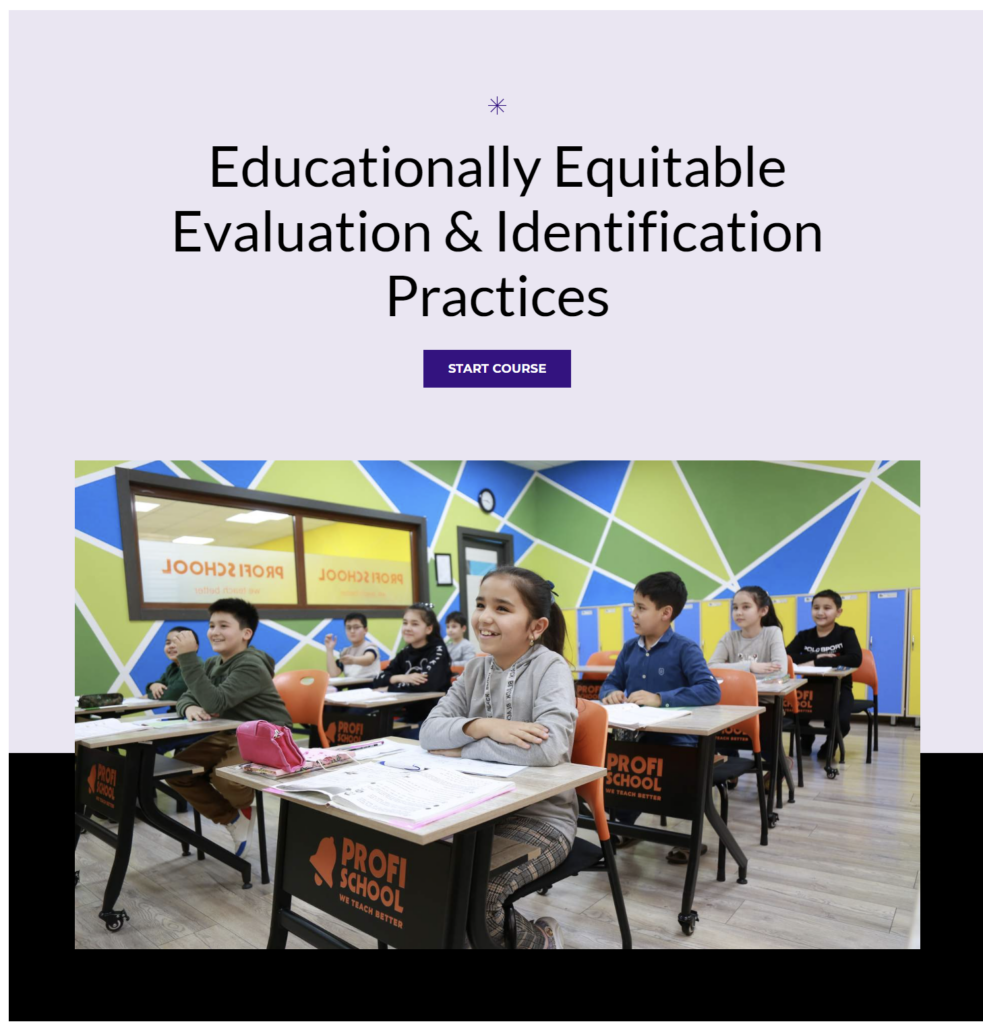 Edcationally Equitable Evaluation & Identification Practices